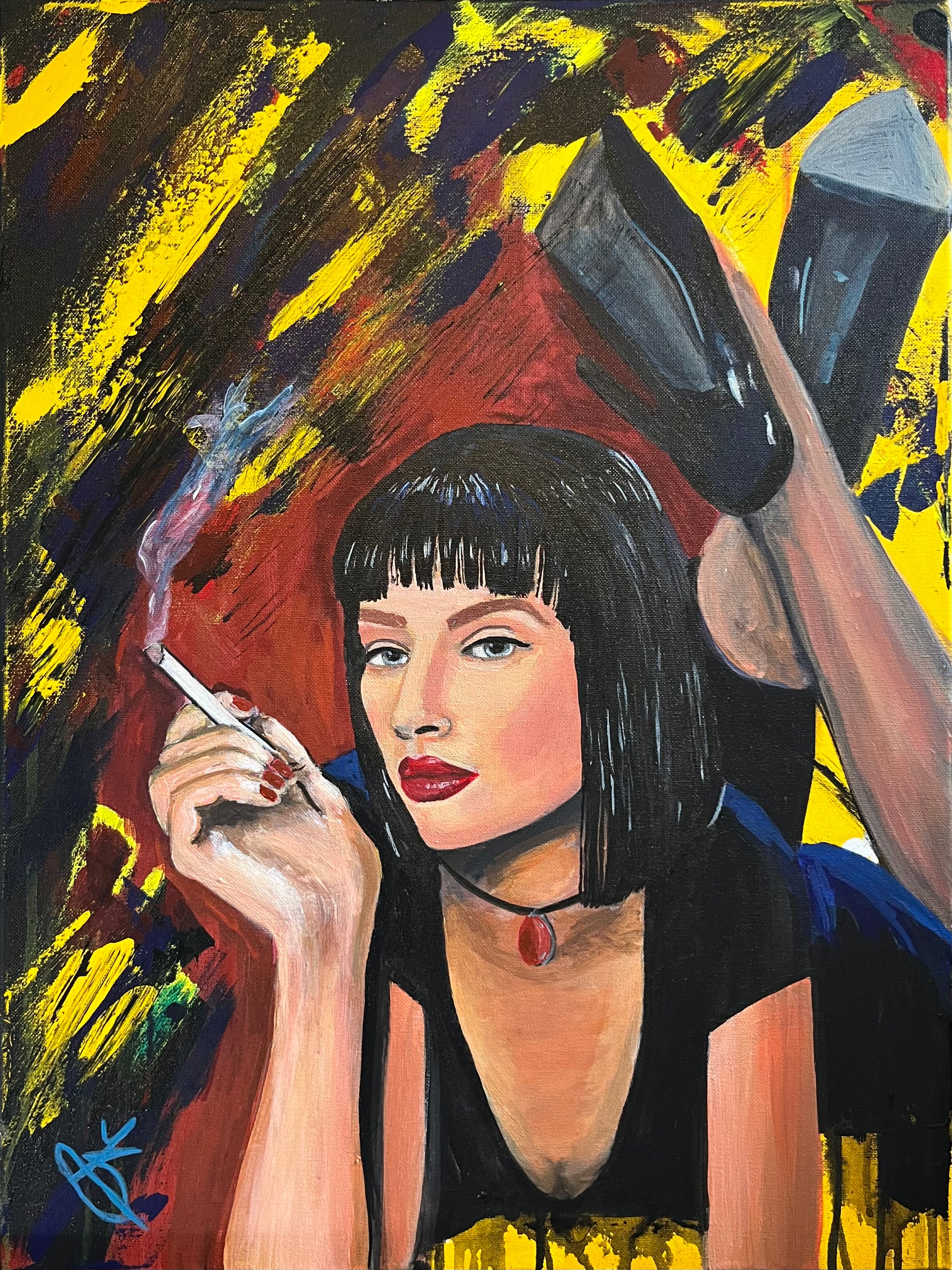 Pulp Fiction Original Painting
