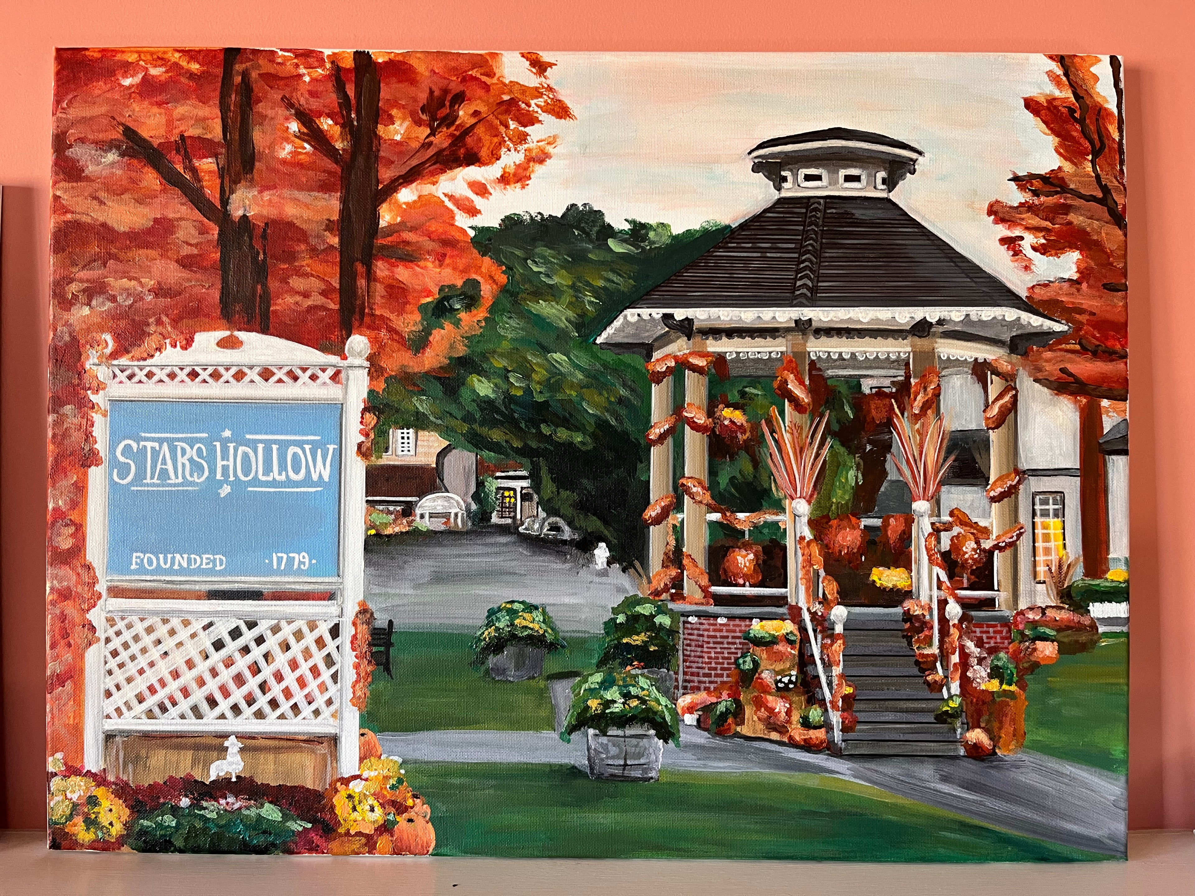 Stars Hollow Original Painting