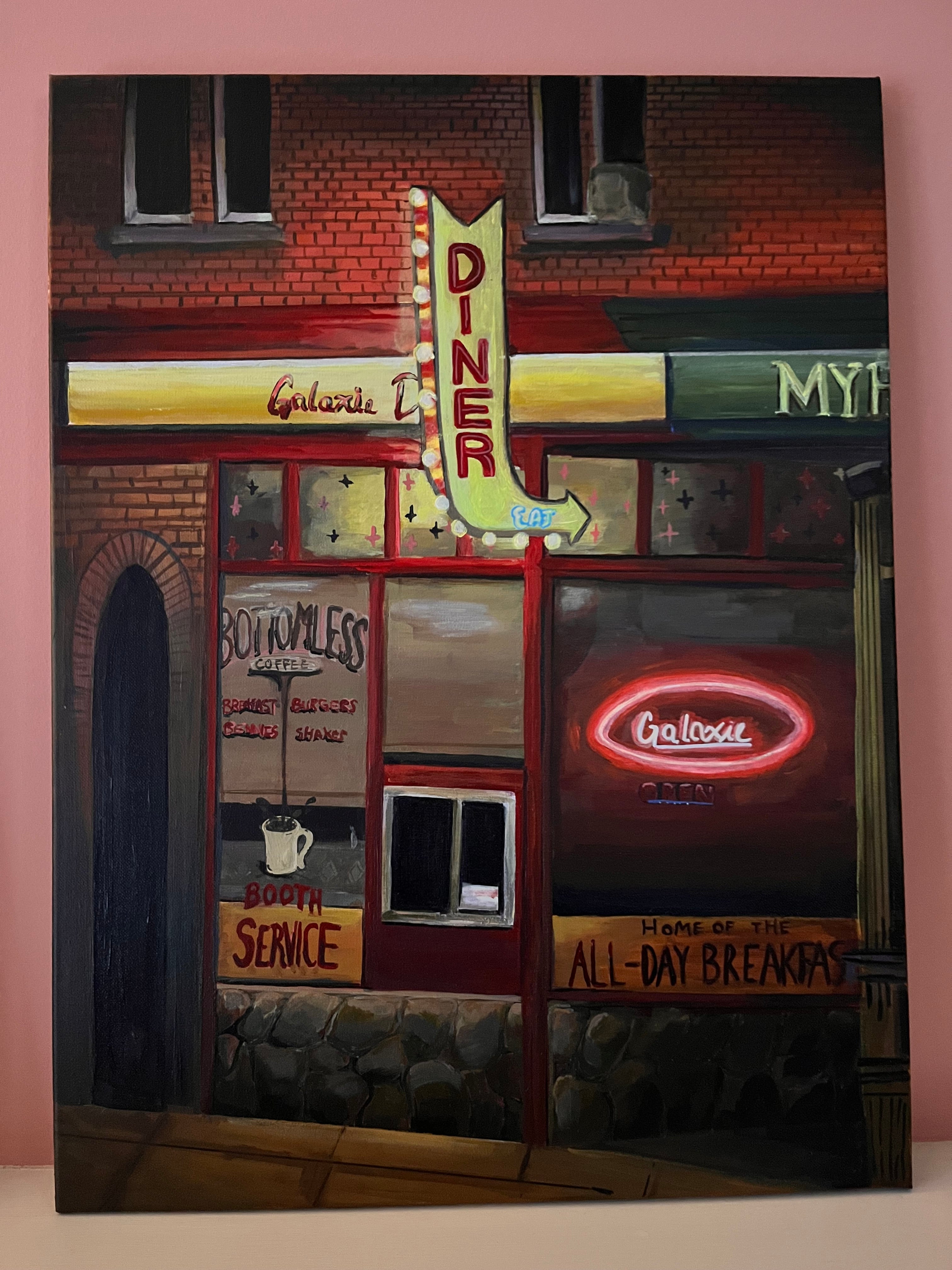Galaxie Diner Original Painting
