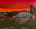Saddledome Original Acrylic Painting