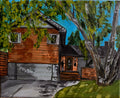 8"x10" Original Custom Home Painting
