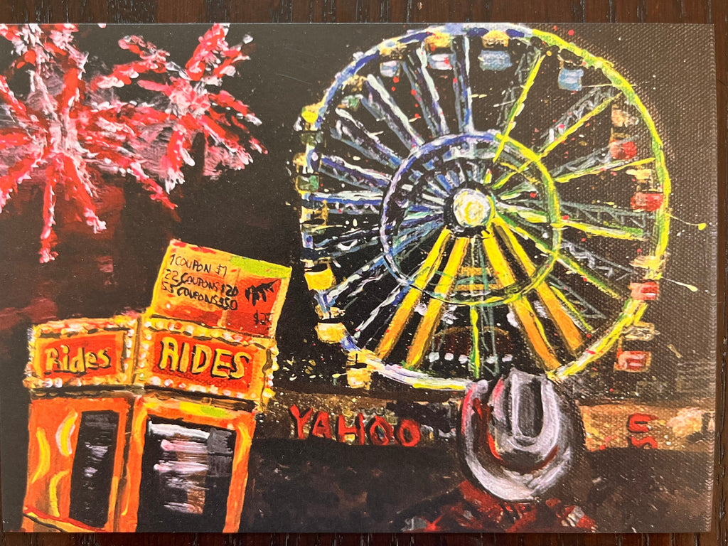 Calgary Stampede Postcard Print